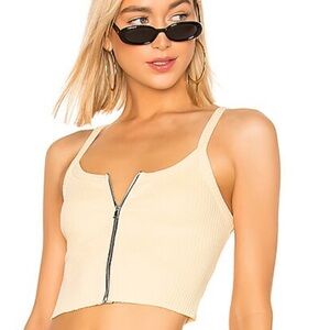 Yellow cotton citizen tank top